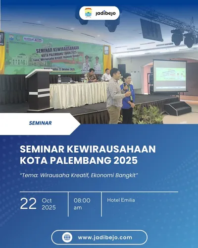 Poster Event Seminar Kewirausahaan
