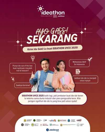 Poster Ideathon jadibejo, ajakan submit ide bisnis (1 dari 3)